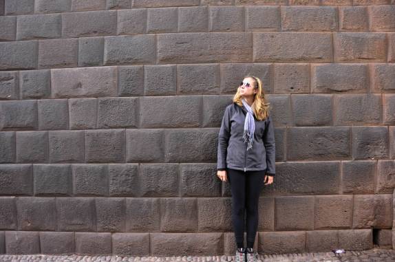 As famosas construções Incas, com encaixe perfeito de pedras, em Cusco, no Peru